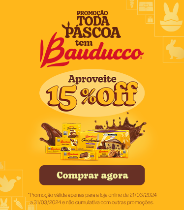 Loja Bauducco: Padaria, Biscoitos e Snacks irresistíveis!
